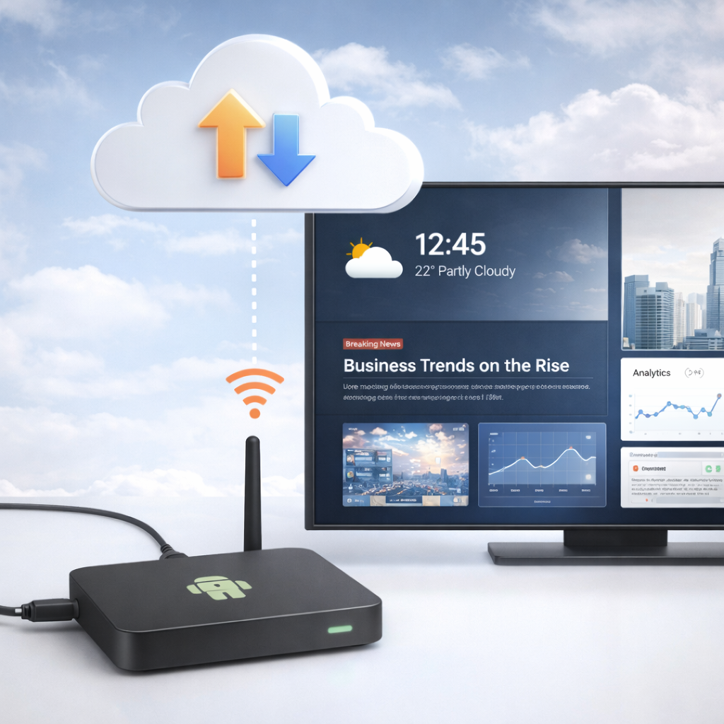Affichage Dynamique Cloud – Box Android
