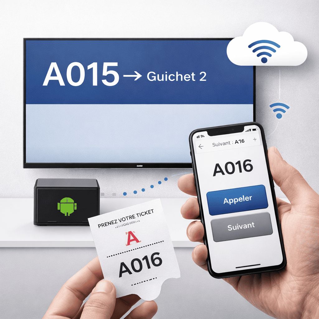 File d’Attente Basic – Box Android & Cloud