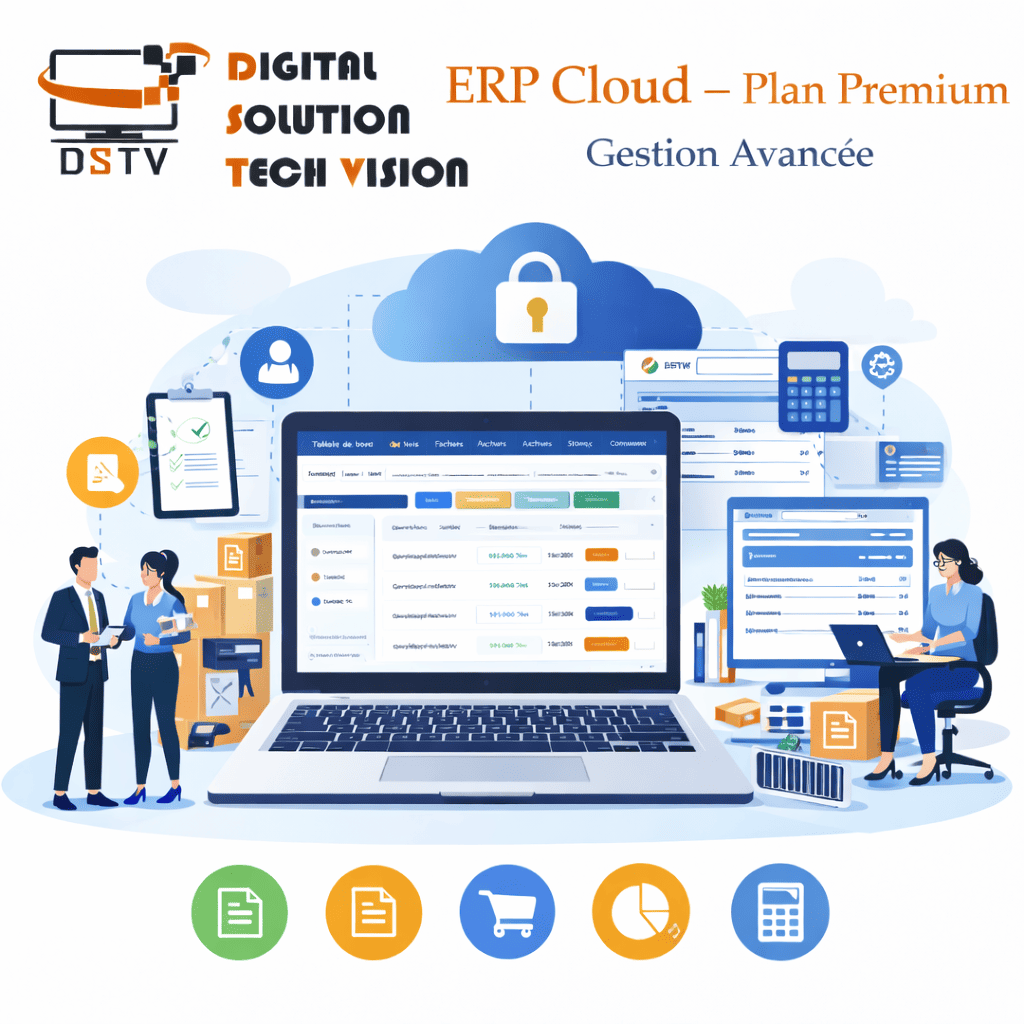 ERP Cloud – Plan Premium (Gestion Avancée)