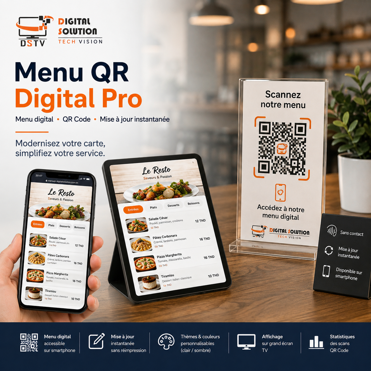 DS-QR-MENU – Menu Digital & QR Code